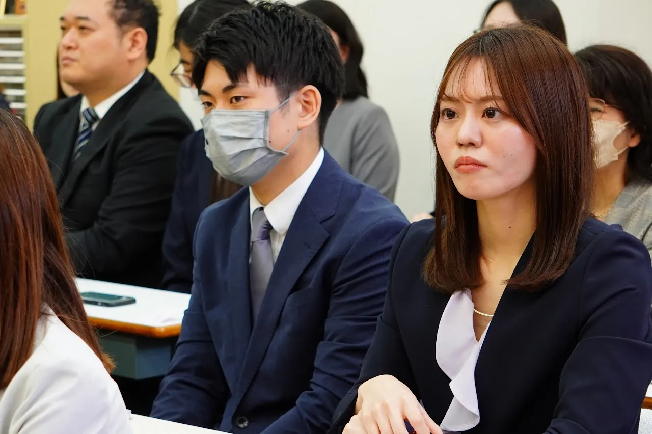入社式